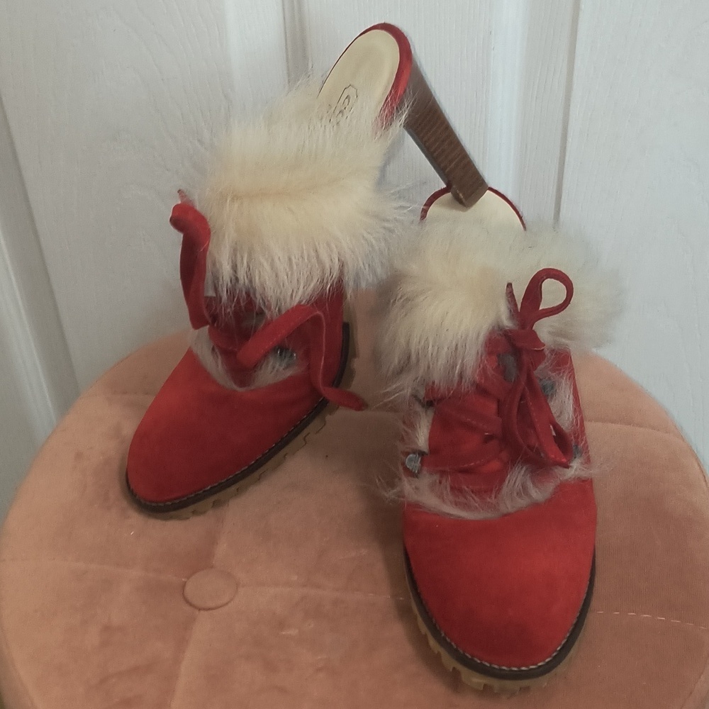 Vintage Coach Kristy Mules Size 9 - Picture 2 of 7